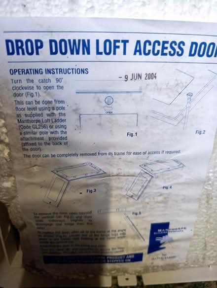 Photo of free Loft hatch (CO12) #2