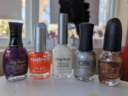 Photo of free Nail polish x5 (SW Berkeley) #1