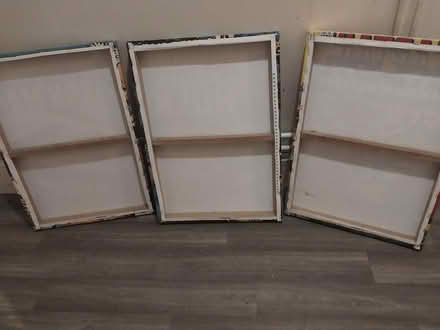 Photo of free 3 super heroes canvas,24x 46 cms (Leicester) #2