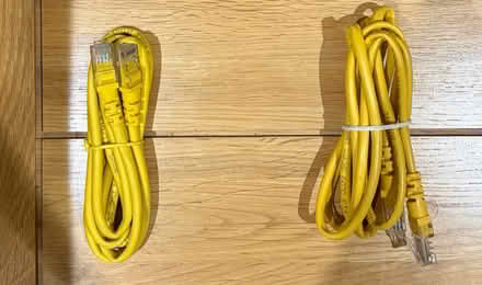 Photo of free 2 Network Cables (Amersham HP7) #1