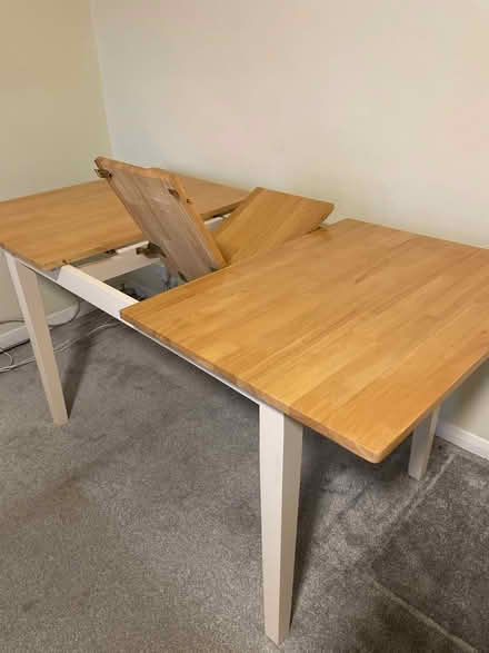 Photo of free Solid wood dining table (no chairs) (Rochester) #1