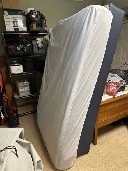 Photo of free Queen bed mattress & frame (Bethesda, MD) #2