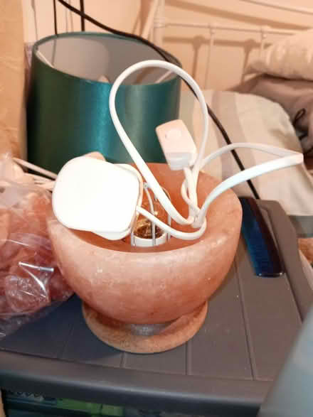 Photo of free Electric Salt lamps x 2 (Bishops Caundle, Sherborne DT9) #1