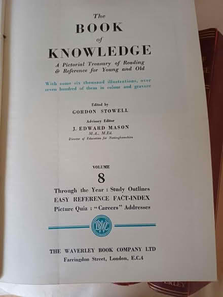 Photo of free The book of knowledge x 8 (Hesketh Bank PR4) #3