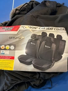 Photo of free car seat covers - back seat (Anstey LE7) #1
