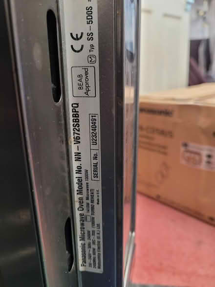 Photo of free panasonic microwave oven (Canford Heath BH17) #2