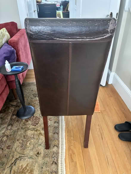 Photo of free 12 sturdy dining room chairs (near PC) #3