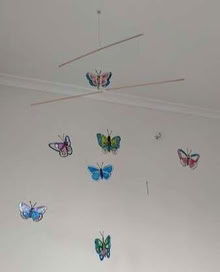 Photo of free butterfly mobile (Risinghurst OX3) #1