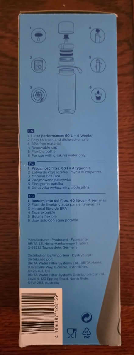 Photo of free Brita Water Filter Bottle. Unopened (Stroud) #3