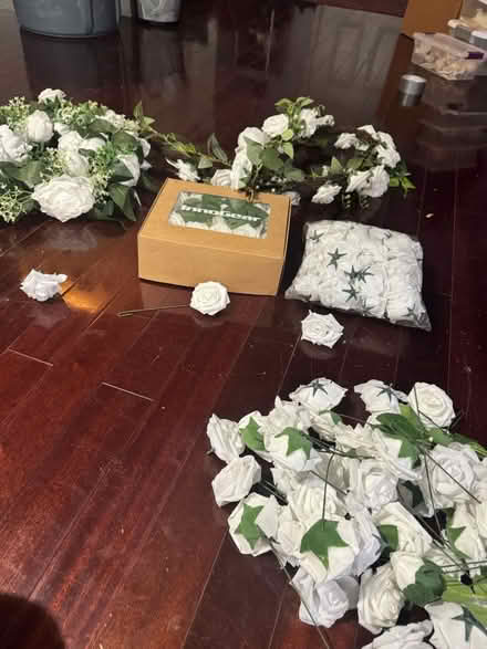 Photo of free White artificial flowers (SouthEast Austin) #2