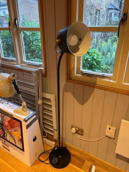 Photo of free Black floor lamp (N17 6TG) #1