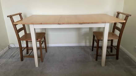 Photo of free Solid wood dining table (no chairs) (Rochester) #2