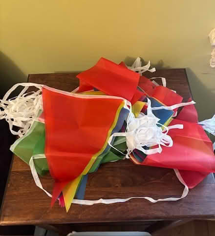 Photo of free long string of flags (Brookland, DC) #1