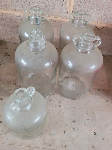 Photo of free 4 Demi-johns, + 1 half size (Sandford, near Crediton) #1