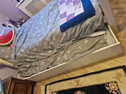 Photo of free Single bed with trundle (Borehamwood) #1