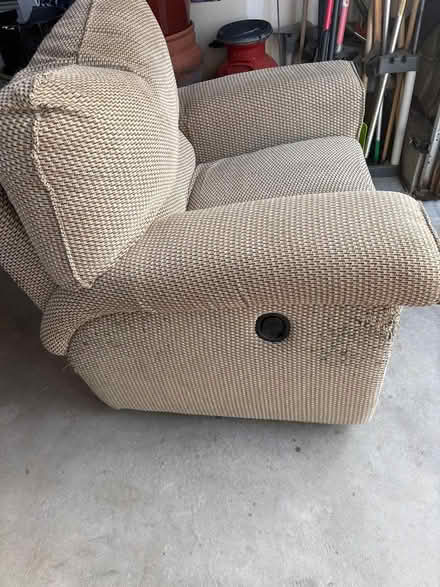 Photo of free Lazy Boy Recliner - Used (Gun Club/Jewell, Murphy Creek) #2
