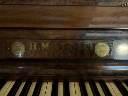 Photo of free Antique upright piano (Brant Broughton nr Lincoln LN5) #3