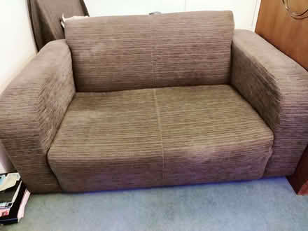 Photo of free Small sofa, brown (Backwell BS48) #2