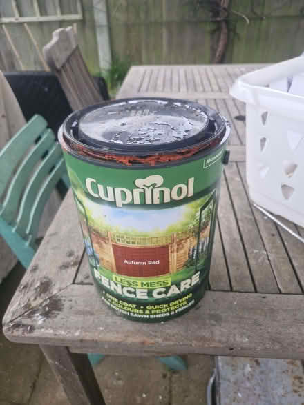 Photo of free Fence shed stain (Great Baddow CM2) #1