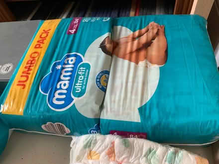 Photo of free Mamia size 4 nappies (Abbey Wood SE2) #1