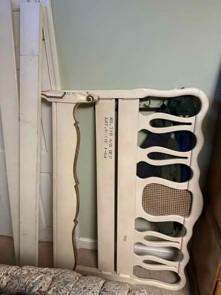 Photo of free Queen bed mattress & frame (Bethesda, MD) #3