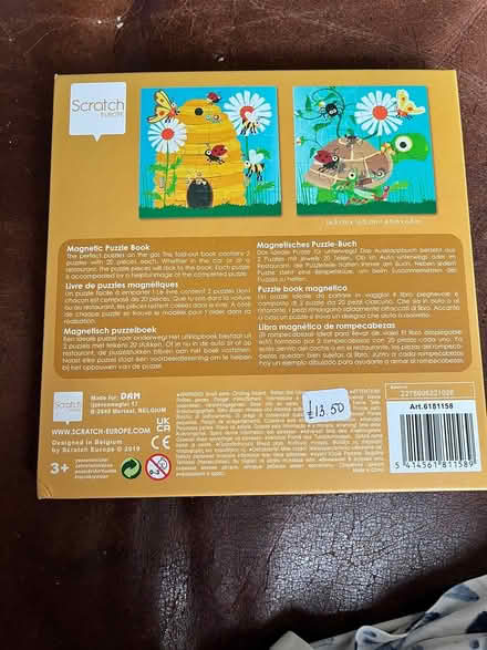 Photo of free 3+ magnetic puzzles (CM12) #2