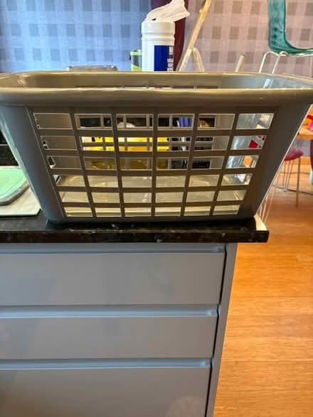 Photo of free Grey Laundry basket (Hove) #1