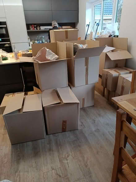 Photo of free Moving boxes (Papworth Everard CB23) #1