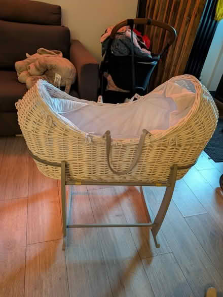 Photo of free Moses basket and baby package (Chessington KT9) #2