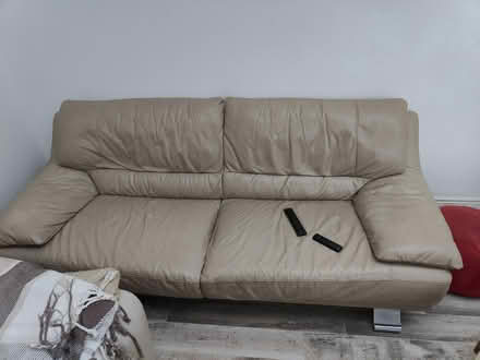 Photo of free Leather couch (A96K4AX) #1