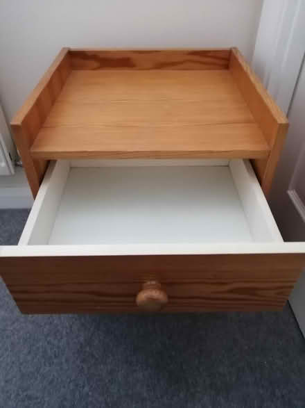 Photo of free Bedside cabinette (Leybourne, w/m ,ME19) #2