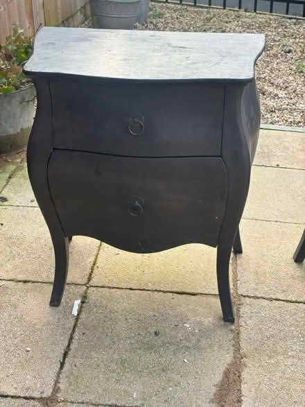 Photo of free Two small bedside chest of drawers (Easton , Bristol) #1