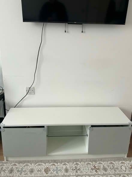 Photo of free White Tv Cabinet (Clapham North) #2