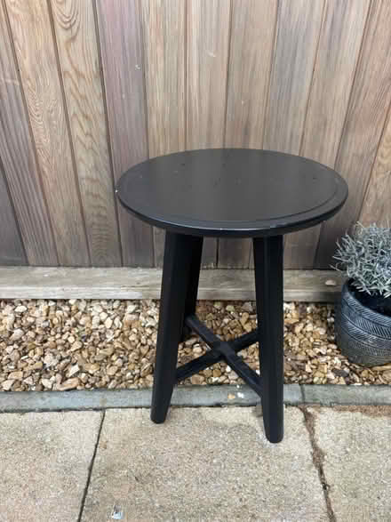 Photo of free Two black wooden side tables (Easton , Bristol) #2