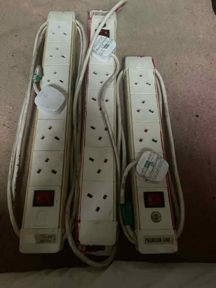 Photo of free 3 x extension leads (Ladbroke Grove W10) #1