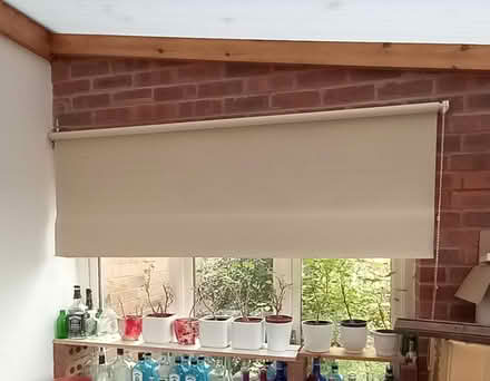 Photo of free 4 x 6ft cream roller blinds (Llandegley LD1) #1