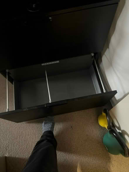 Photo of free IKEA shelving and filing cabinet (West Green N15) #4
