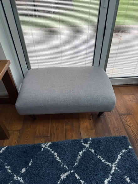 Photo of free French connection sofas and footstool (Ashingdon SS4) #2
