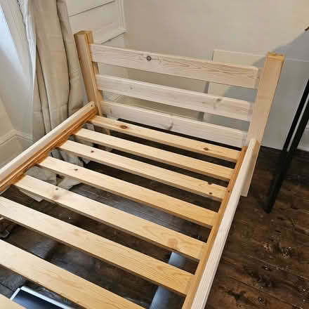 Photo of free Solid wood single bed (Meifod SY22) #4