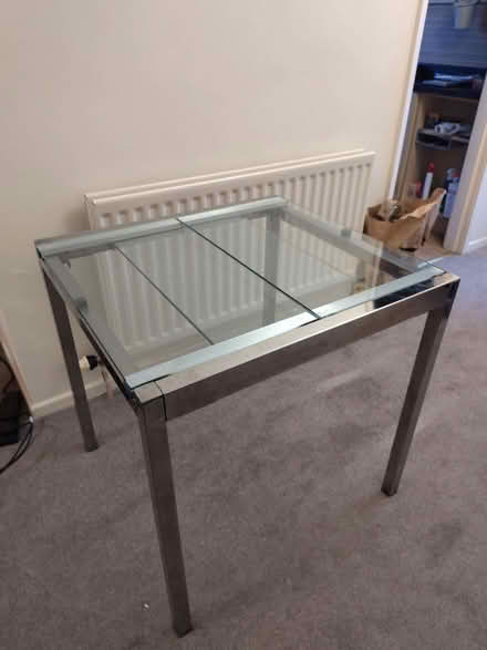 Photo of free Extending glass table (Leeds LS13) #2