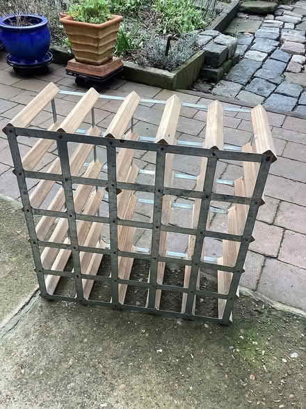 Photo of free Old Bottle Rack (Brockley, Lewisham) #1