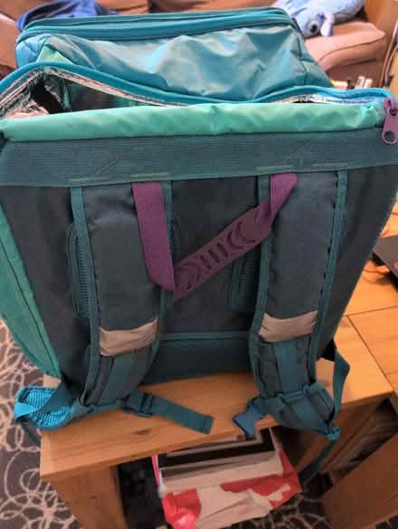 Photo of free Large insulated deliveroo bag (Bear flat) #2