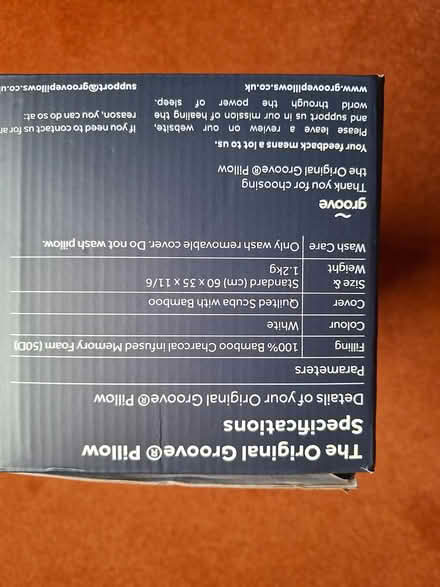 Photo of free Groove Pillow for Neck Pain Relief (FK9 Bridge of Allan) #1