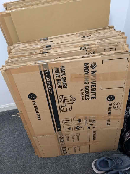 Photo of free Moving boxes (Friary Park N20) #2