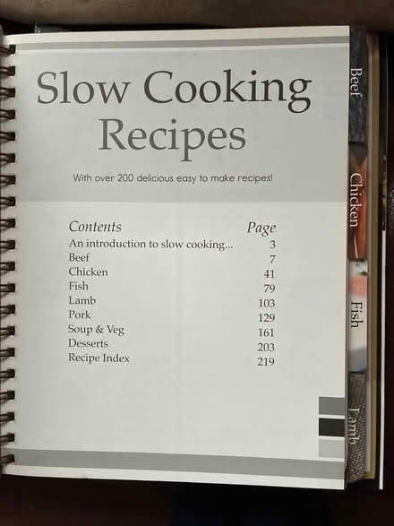 Photo of free Slow cooking recipe book (Lower Tranmere CH41) #2