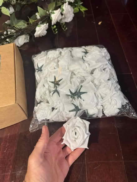 Photo of free White artificial flowers (SouthEast Austin) #1