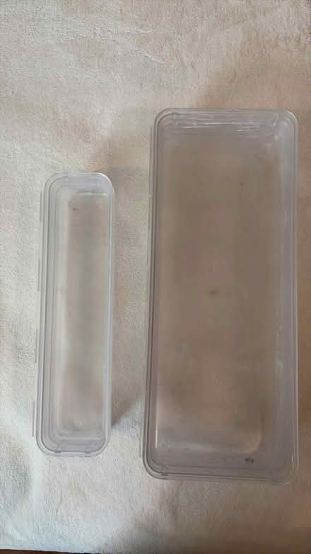 Photo of free 6 rectangle drawer organizers (Cupertino by De Anza College) #1