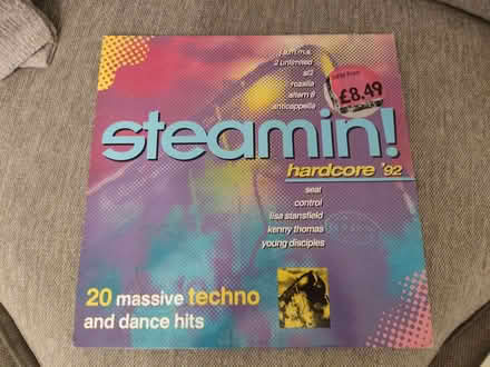 Photo of free Steamin! Hardcore '92 Vinyl Album (West Wick BS24) #3