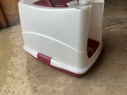 Photo of free Cat litter tray with lid (Ewelme OX10) #3
