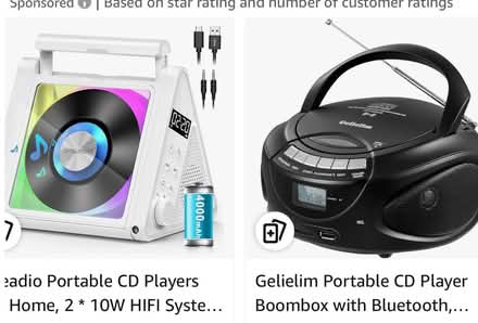 Photo of Any portable working CD player (Epsom, KT19) #1